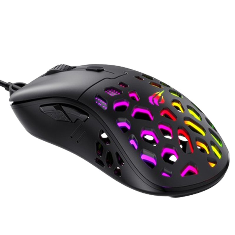 Souris Gaming Filaire Optique Havit MS955 RGB Noir en Tunisie