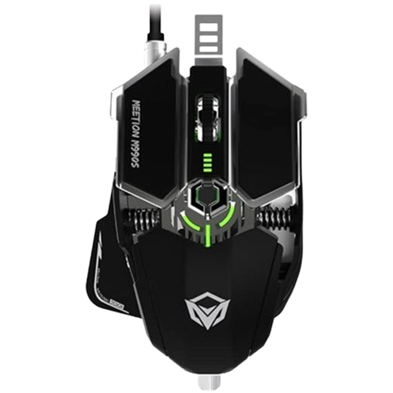 Souris Gaming Meetion M990S RVB - Noir En Tunisie