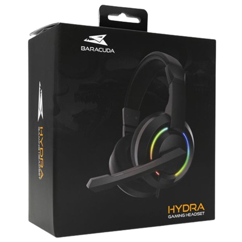 Micro Casque Gamer Baracuda Hydra BGH-021 Noir En Tunisie