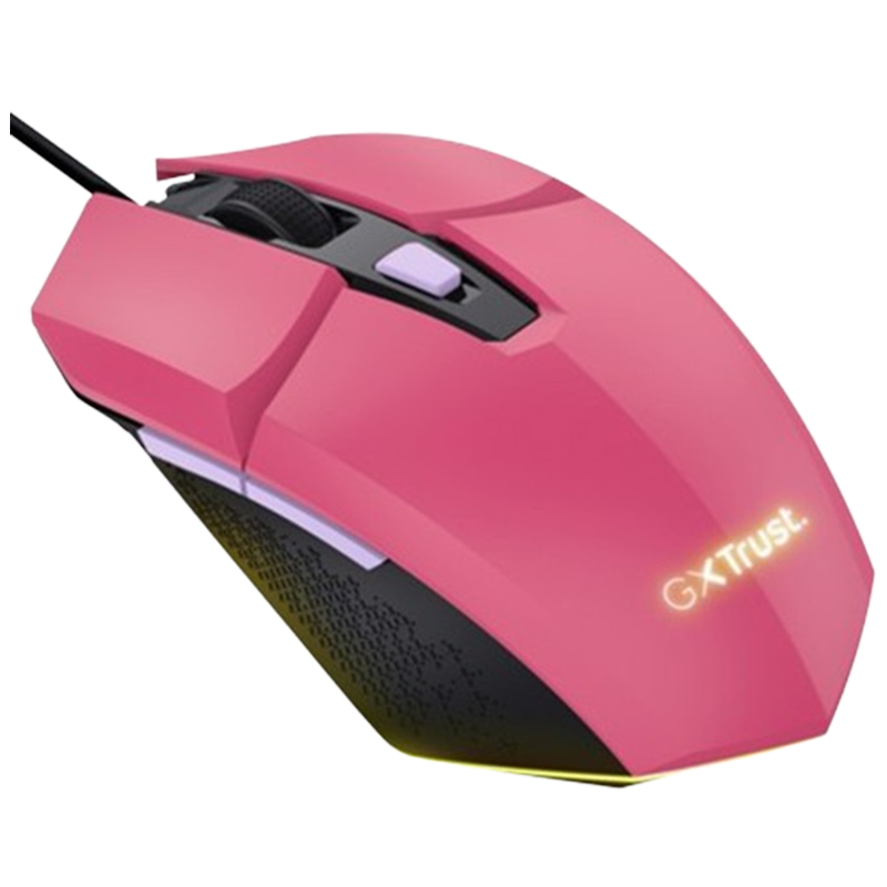 Souris Gamer Trust GXT 109 Felox Rétroéclairée Rose En Tunisie