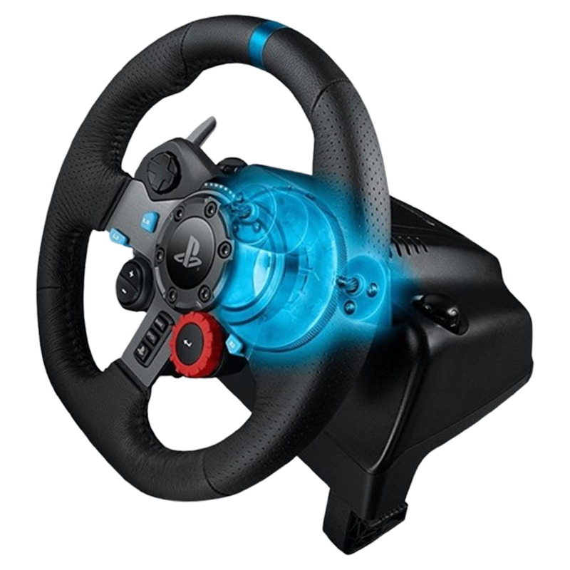 Volant de Course Et Pédale Logitech G29 Driving Force Noir En Tunisie