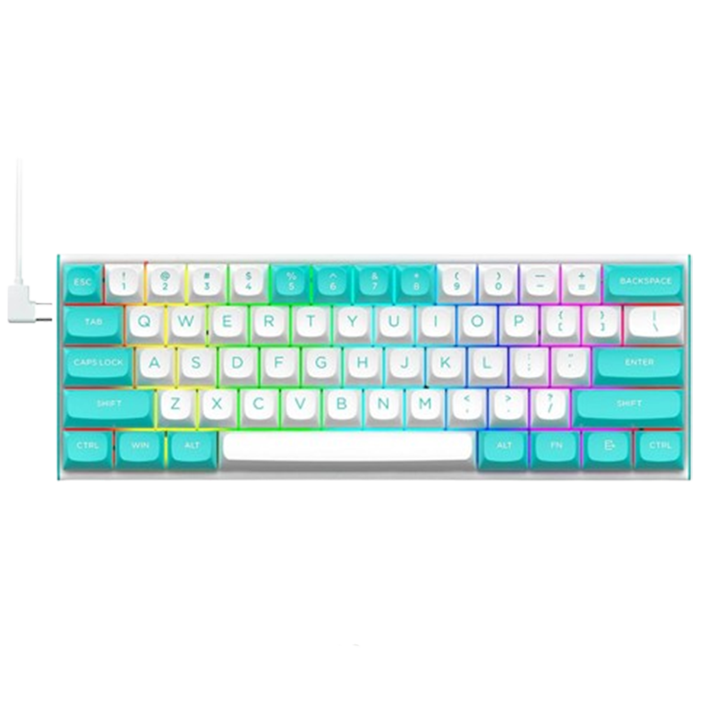 Clavier Gamer Mécanique Redragon Fidd K683 RGB Blanc En Tunisie Clavier Gamer Mécanique Redragon Fidd K683 RGB Blanc En Tunisie