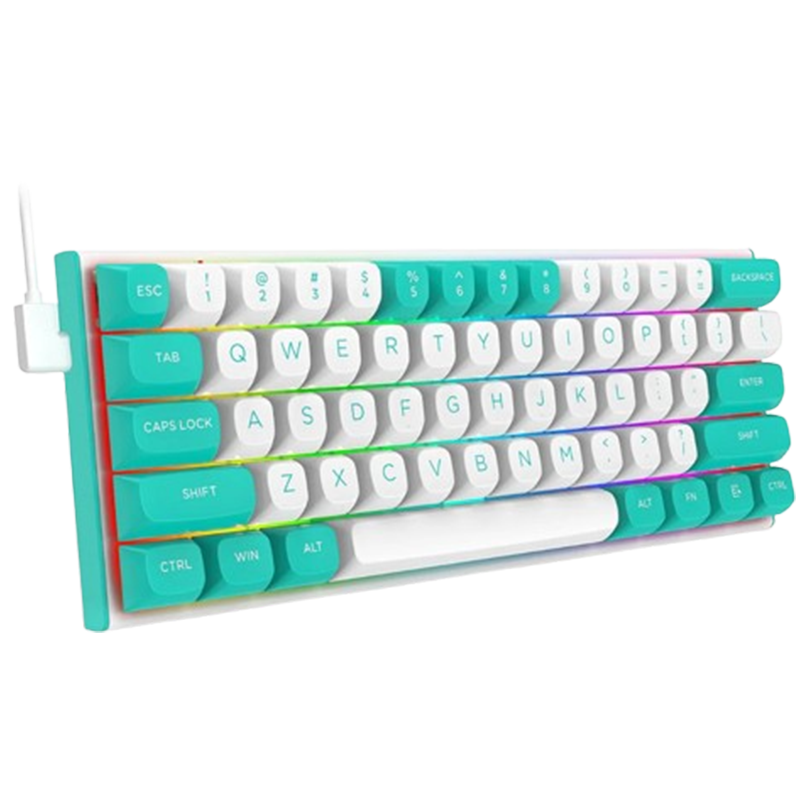 Clavier Gamer Mécanique Redragon Fidd K683 RGB Blanc En Tunisie