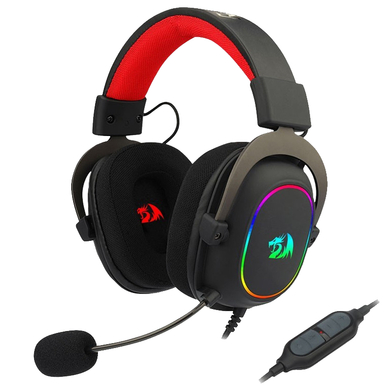 Casque Gaming Redragon H510 Zeus X RGB Noir en Tunisie Casque Gaming Redragon H510 Zeus X RGB Noir en Tunisie