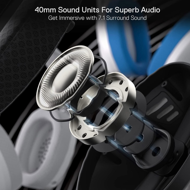 Micro Casque Redragon H848 Bluetooth Sans Fil Gris en Tunisie