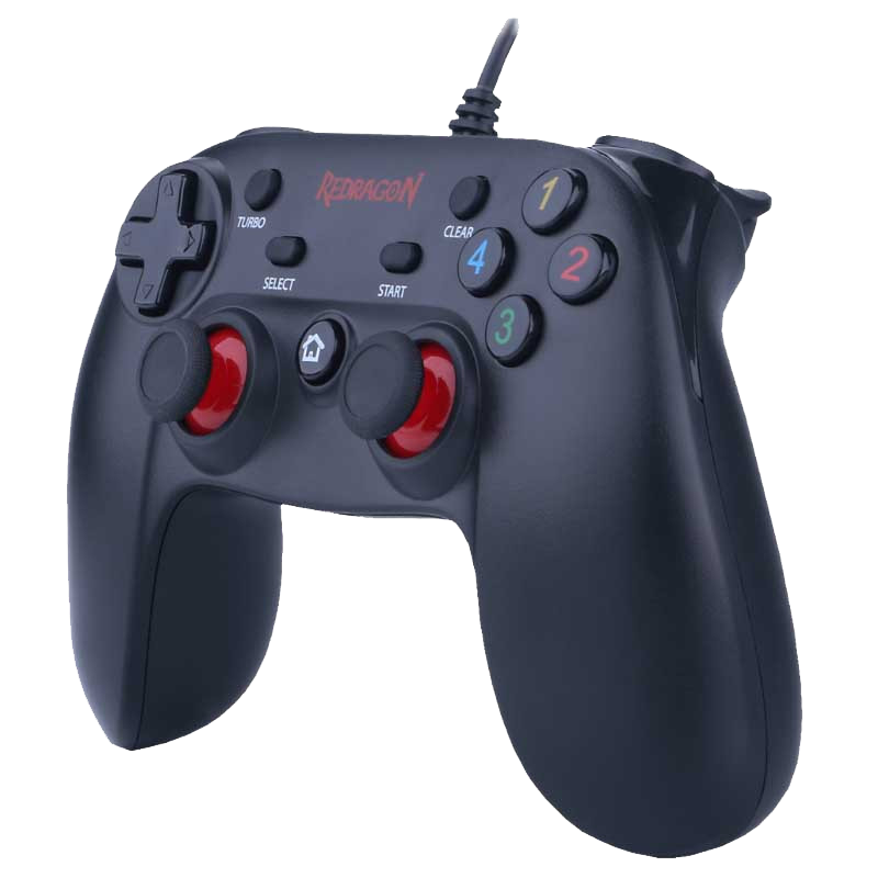 Manette De Jeux Gamer Redragon Saturn G807 Noir en Tunisie