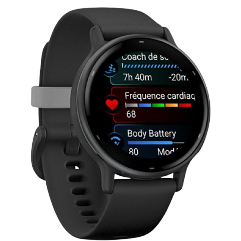 Montre Connectée Garmin Mixte Vivoactive 5 GPS Noir et Gris En Tunisie