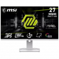 Ecran Gamer MSI Mag 274QRFW 27” WQHD 180 Hz IPS Blanc en Tunisie