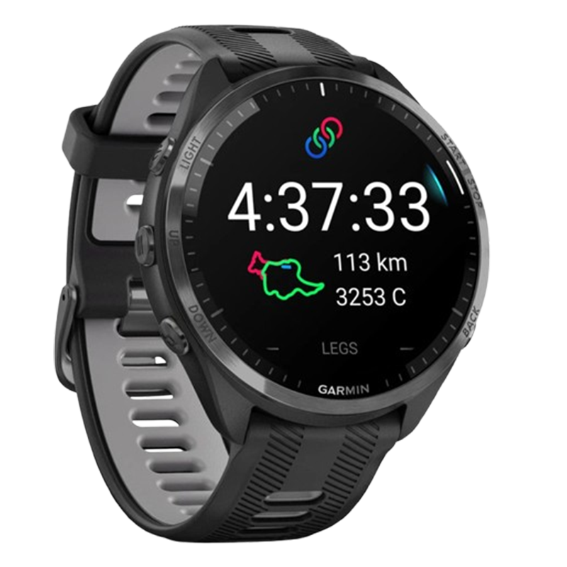Montre Connectée Garmin Forerunner 965 Noir & Gris En Tunisie