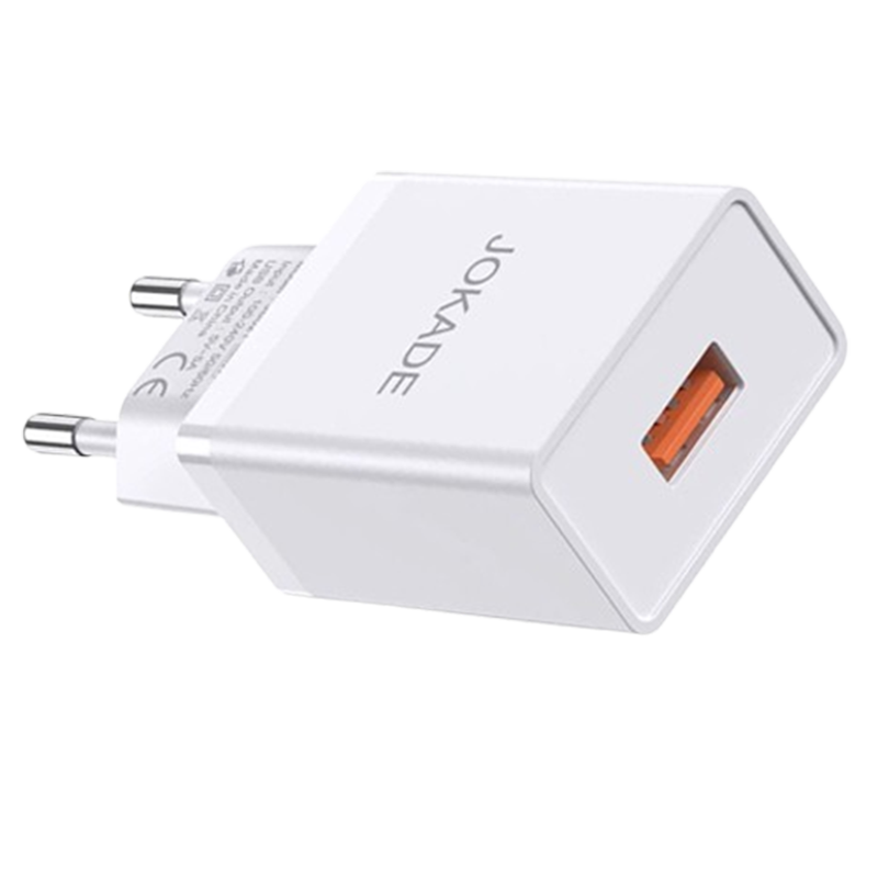 Tête Chargeur Jokade JB022 Blanc en Tunisie Tête Chargeur Jokade JB022 Blanc en Tunisie