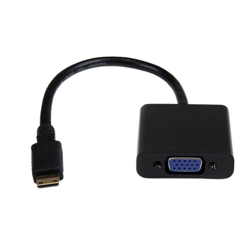 Adaptateur HDMI Vers VGA Noir En Tunisie