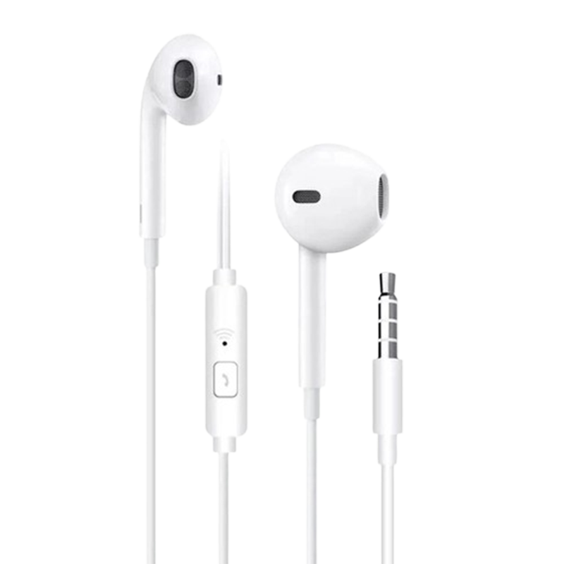 Écouteurs Filaire WUW R170 Blanc en Tunisie