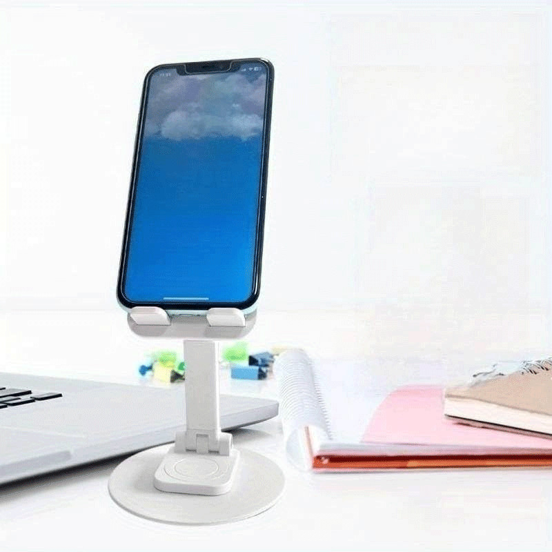 Support Smartphone & Tablette de Table Blanc en Tunisie