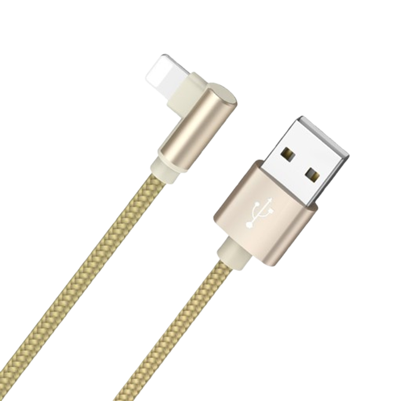 Cable Chargeur Borofone BX26 Lightning Gold En Tunisie Cable Chargeur Borofone BX26 Lightning Gold En Tunisie