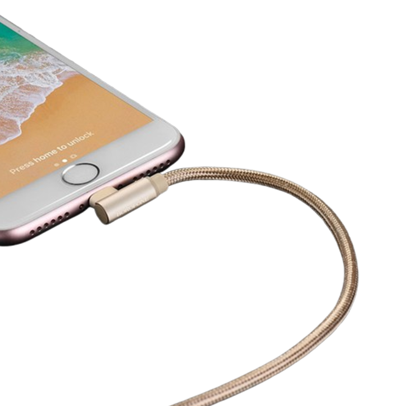 Cable Chargeur Borofone BX26 Lightning Gold En Tunisie