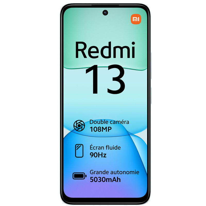 Smartphone Xiaomi Redmi 13 6Go 128Go Bleu en Tunisie