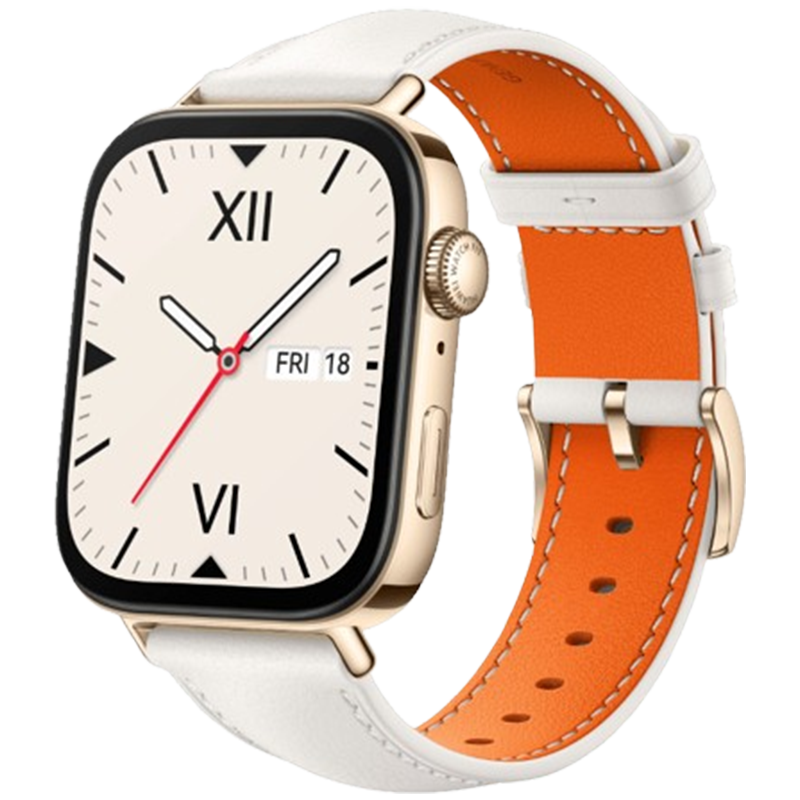 Montre Connectée Huawei Watch FIT 3 Cuir Blanc En Tunisie Montre Connectée Huawei Watch FIT 3 Cuir Blanc En Tunisie