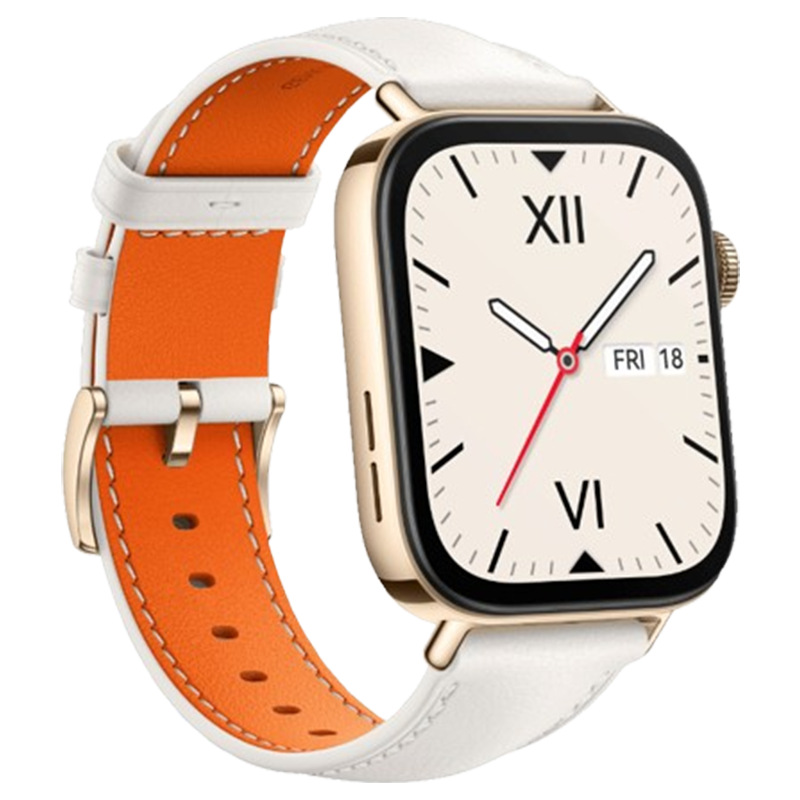 Montre Connectée Huawei Watch FIT 3 Cuir Blanc En Tunisie
