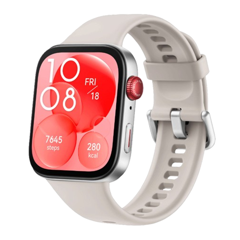 Montre Connectée Huawei Watch FIT 3 Blanc En Tunisie Montre Connectée Huawei Watch FIT 3 Blanc En Tunisie