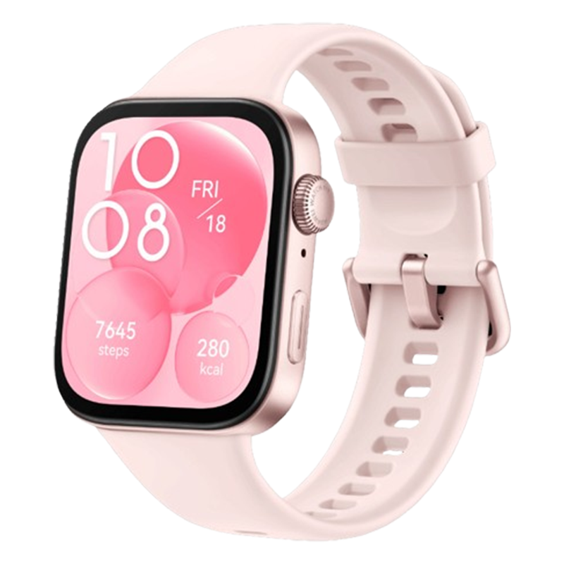 Montre Connectée Huawei Watch FIT 3 Rose En Tunisie Montre Connectée Huawei Watch FIT 3 Rose En Tunisie