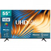TV Led Hisense Class A6 Series 55A6H 55" 4K Smart Google TV - Noir en Tunisie