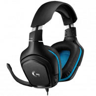 Casque Gaming Filaire Logitech G432 Noir en Tunisie