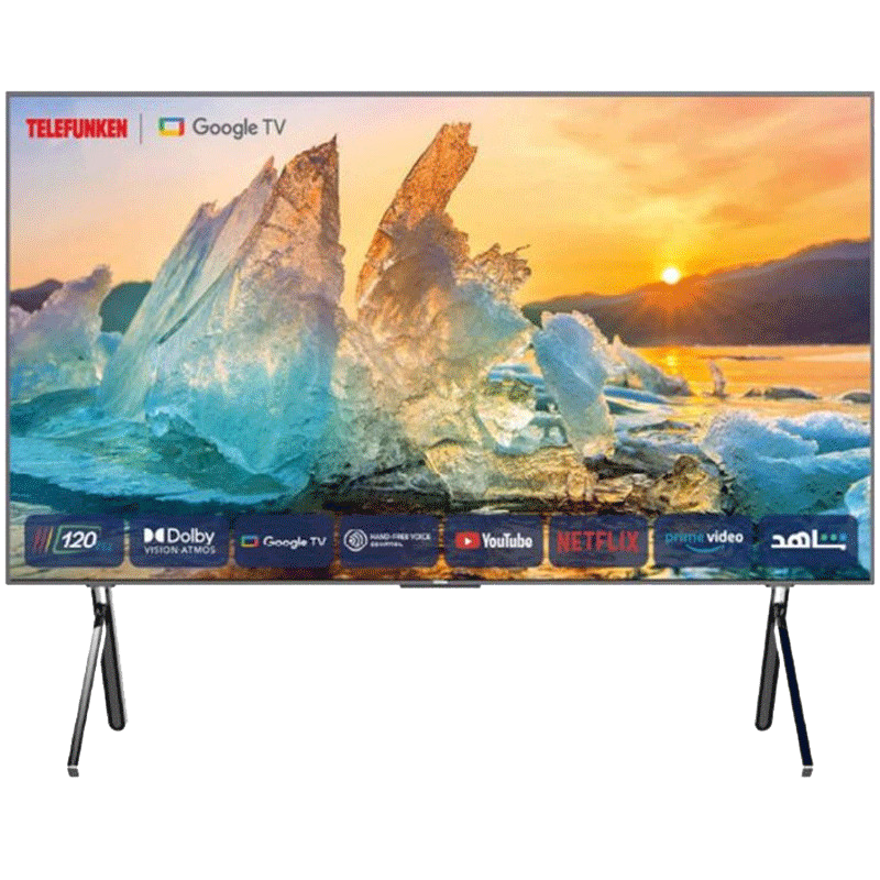 Tv Telefunken A5D 100'' 4K Google Smart Tv + Récepteur Intégré Tv Telefunken A5D 100'' 4K Google Smart Tv + Récepteur Intégré