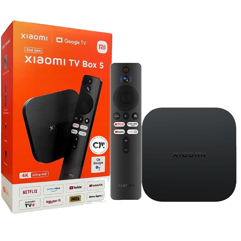 Box TV Xiaomi S 2ème Génération 4K Ultra HD - Noir en Tunisie Box TV Xiaomi S 2ème Génération 4K Ultra HD - Noir en Tunisie
