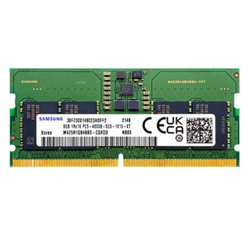 Barrette Mémoire Samsung  8 Go DDR5 SODIMM En Tunisie