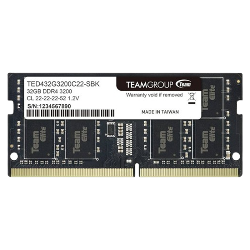 Barrette Mémoire Team Group Elite 32Go DDR4 3200Mhz En Tunisie
