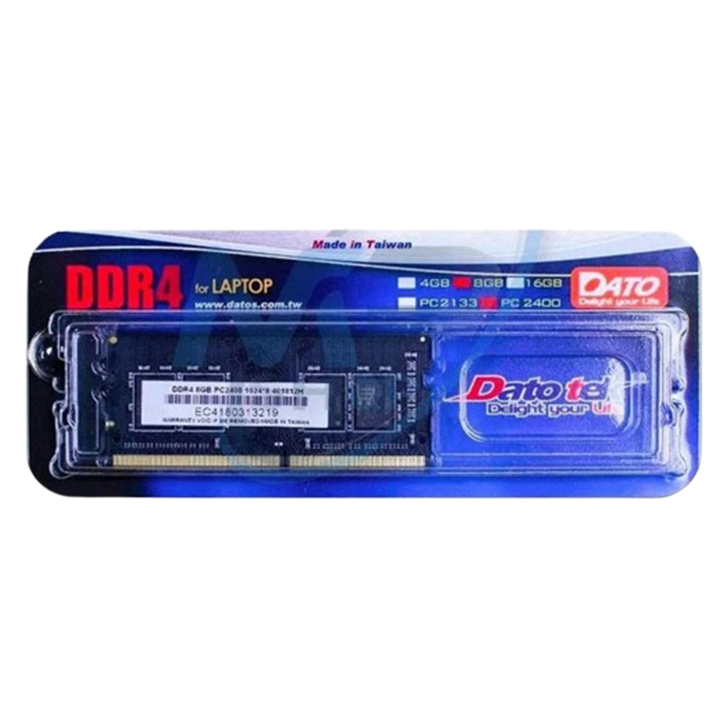 Barrette Mémoire Dato 8Go DDR4 2666MHz En Tunisie