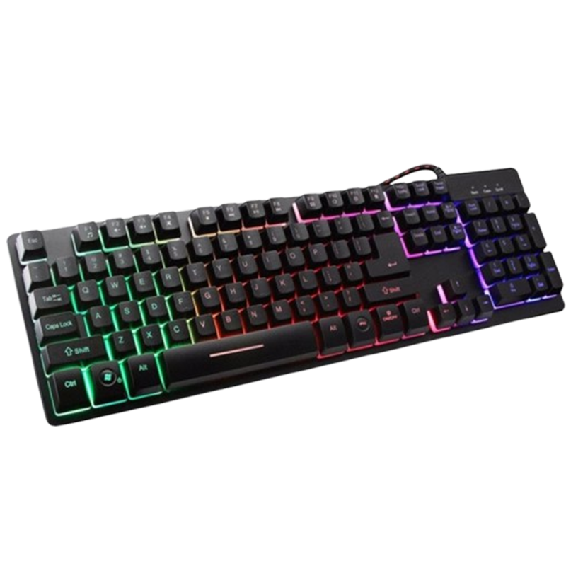 Clavier Gaming Réctro-Éclairé LED Noir (ZYG-800) En Tunisie Clavier Gaming Réctro-Éclairé LED Noir (ZYG-800) En Tunisie