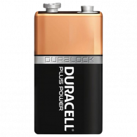 Pile Alcaline DURACELL Plus Power 9V