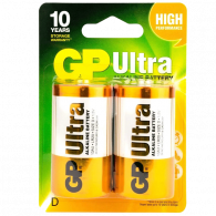 2 x Pile GP Ultra AlKaline LR20