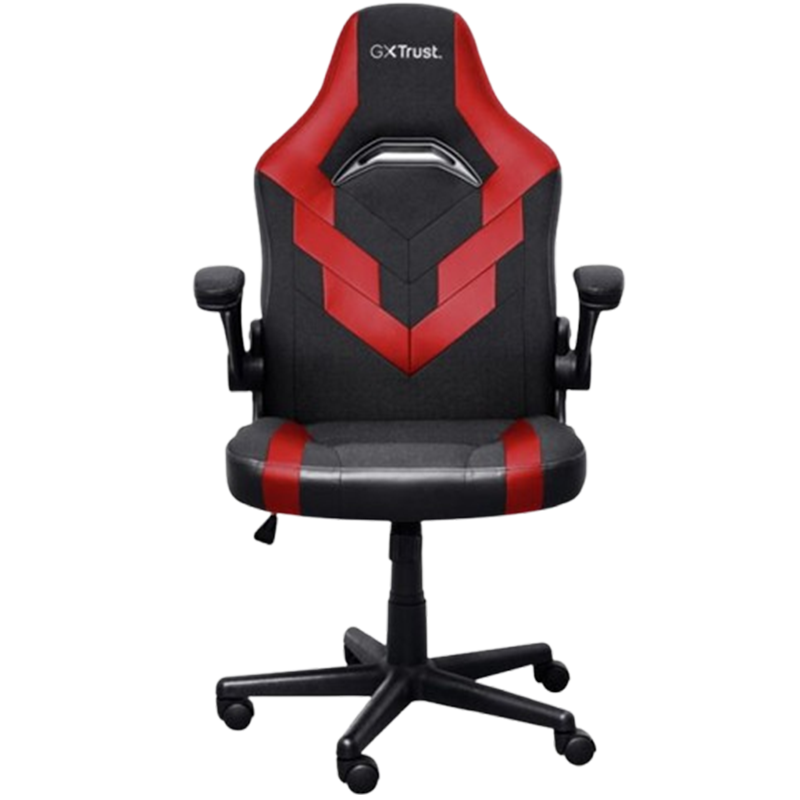 Chaise Gamer Trust GXT703B Riye Avec Accoudoirs Rouge En Tunisie