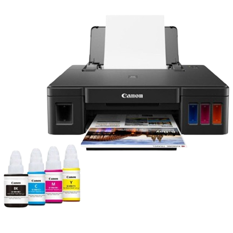 Imprimante Canon Jet D'encre Multifonction 3En1 G2410 Couleur Noir En Tunisie