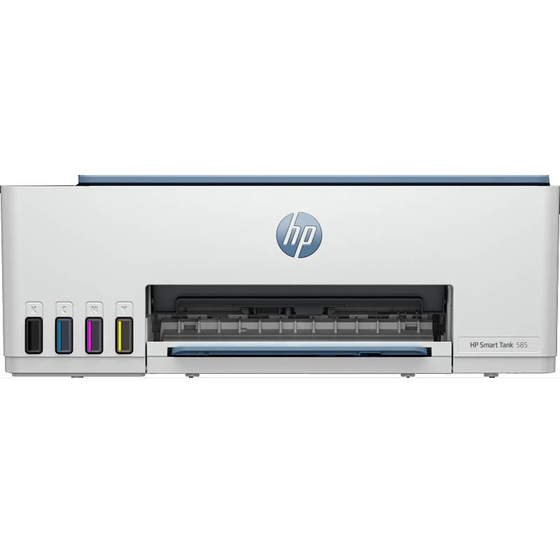 Imprimante Multifonction Jet D'encre HP Smart Tank 585 1F3Y4A - Blanc en Tunisie