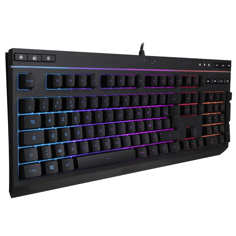 Clavier Gamer Hyperx HX-KB5ME2-FR Alloy Core RGB Noir en Tunisie