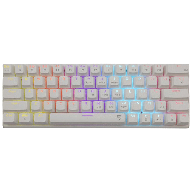 Clavier Gamer Mécanique White Shark GK-002211 Red Switch Blanc en Tunisie Clavier Gamer Mécanique White Shark GK-002211 Red Switch Blanc en Tunisie