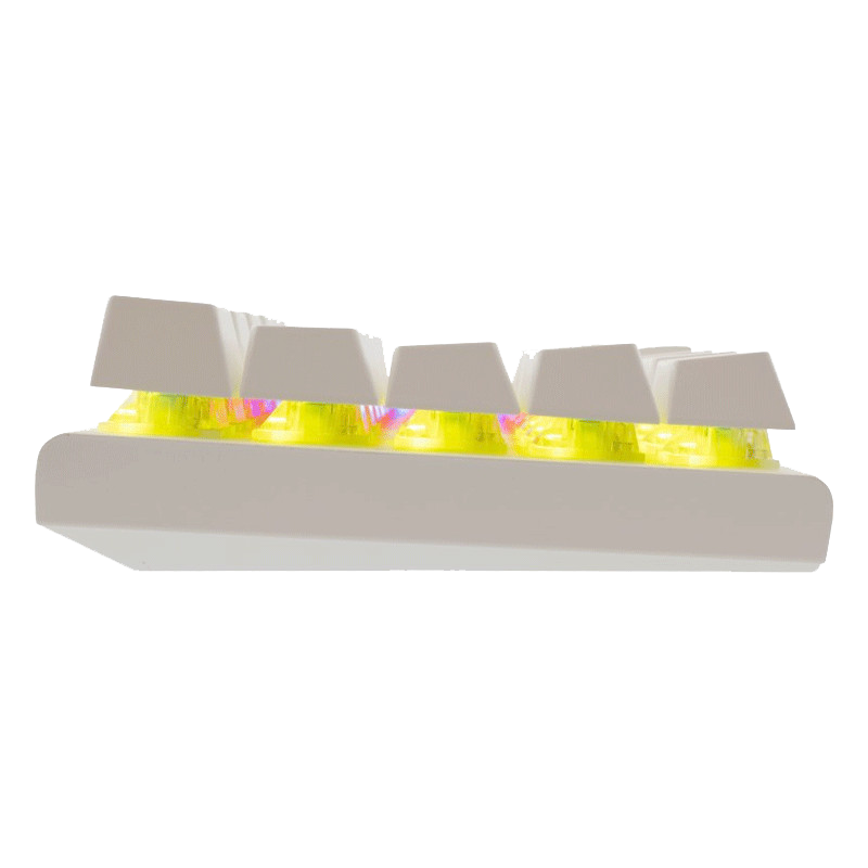 Clavier Gamer Mécanique White Shark GK-002211 Red Switch Blanc en Tunisie
