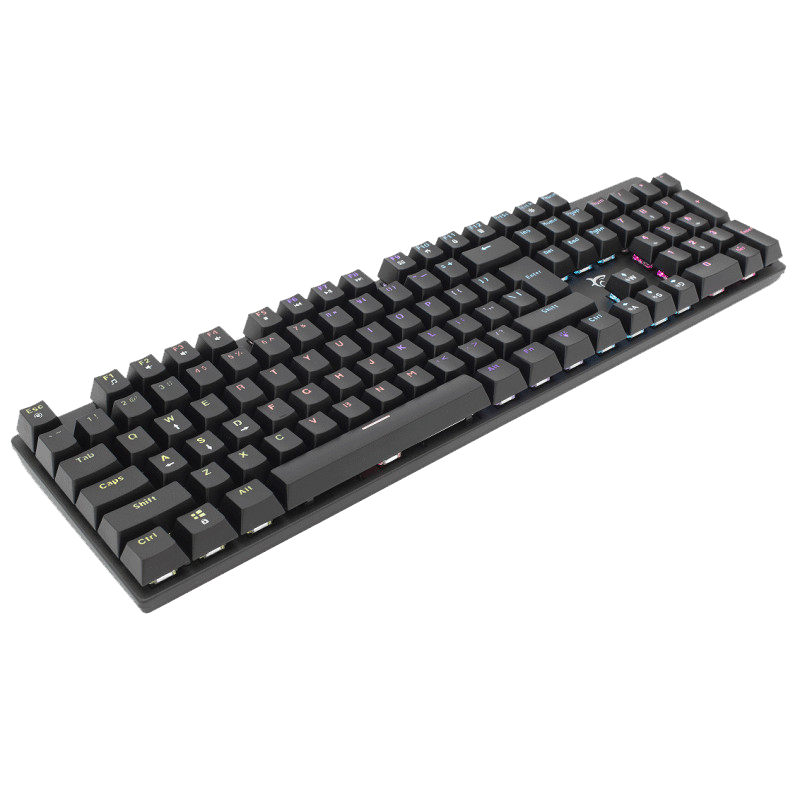 Clavier Gamer White Shark Commandos Elite Blue Switch Noir en Tunisie
