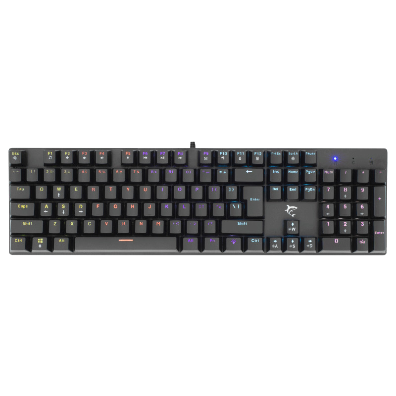 Clavier Gamer White Shark Commandos Elite Blue Switch Noir en Tunisie Clavier Gamer White Shark Commandos Elite Blue Switch Noir en Tunisie