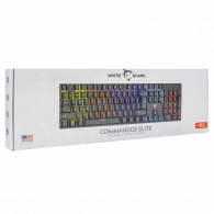 Clavier Gamer White Shark Commandos Elite Blue Switch Noir en Tunisie Clavier Gamer White Shark Commandos Elite Blue Switch Noir en Tunisie