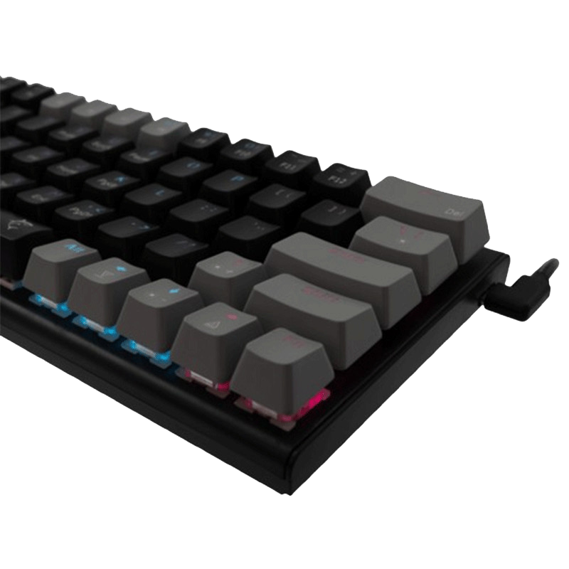 Clavier Gamer White Shark GK-002111 Red Switch Noir en Tunisie