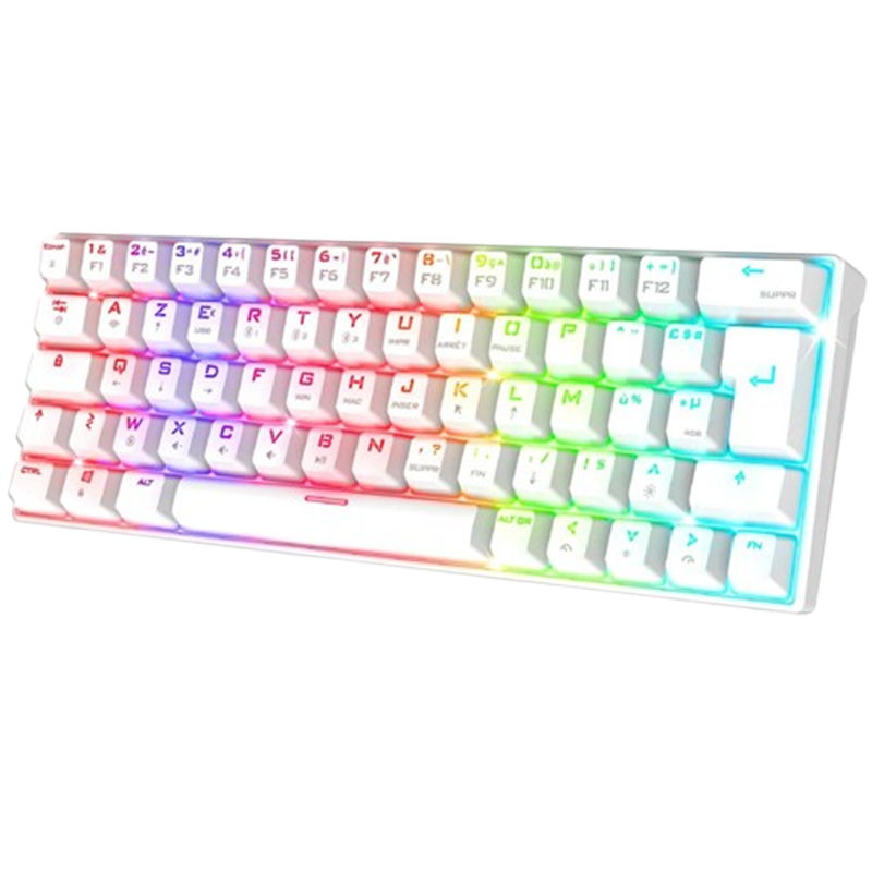 Clavier Gamer Mécanique Spirit Of Gamer XPERT-K200 RGB Blanc En Tunisie