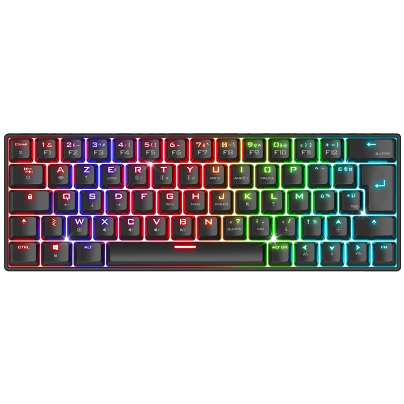 Clavier Gamer Mécanique Spirit Of Gamer XPERT-K200 RGB Noir en Tunisie Clavier Gamer Mécanique Spirit Of Gamer XPERT-K200 RGB Noir en Tunisie