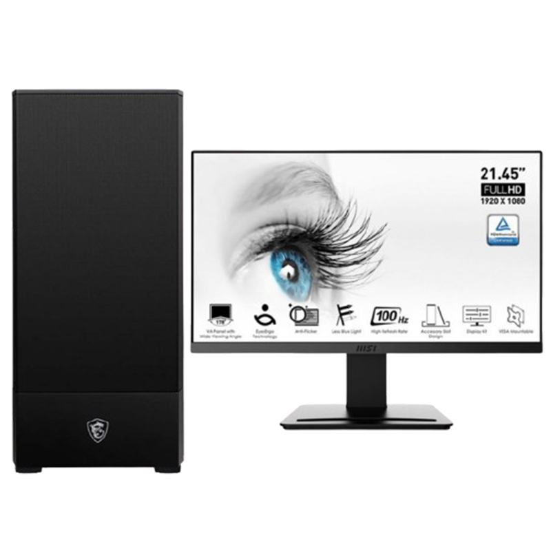 Pc De Bureau Gamer AMD Ryzen 3 8Go 512Go SSD Noir En Tunisie
