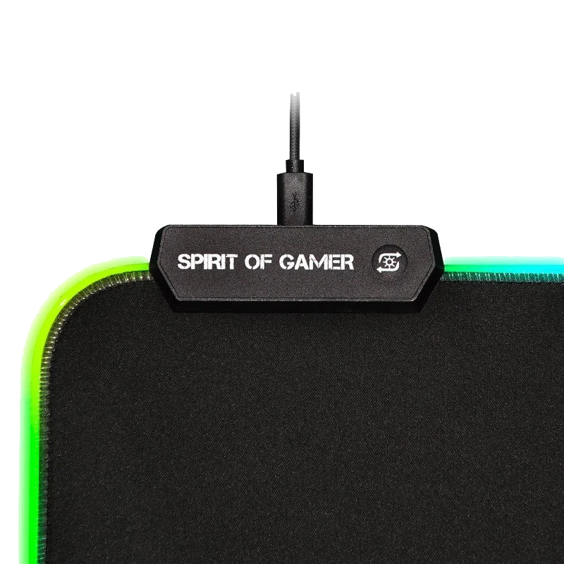 Tapis De Souris Gamer Spirit Of Gamer Skull XXL RGB Noir en Tunisie