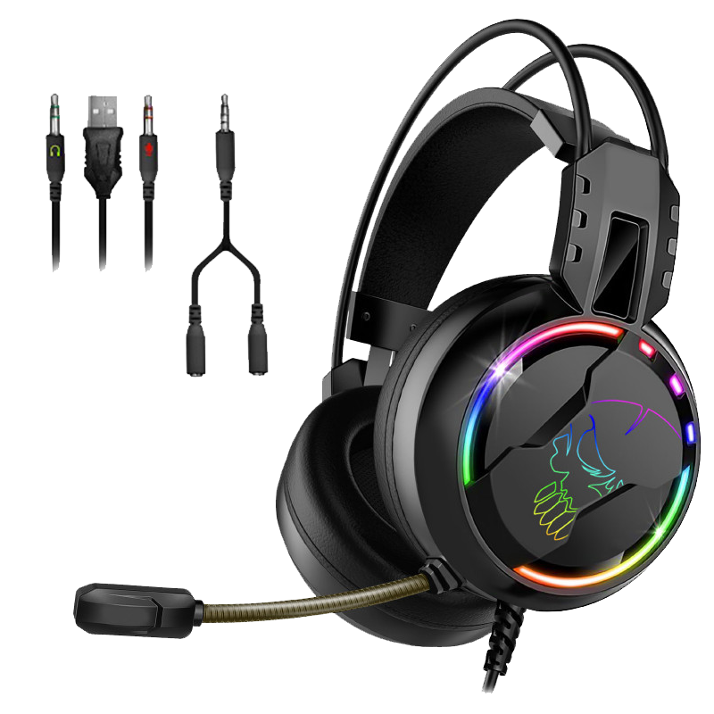 Casque Micro Spirit Of Gamer Pro-H7 Led RGB Noir en Tunisie