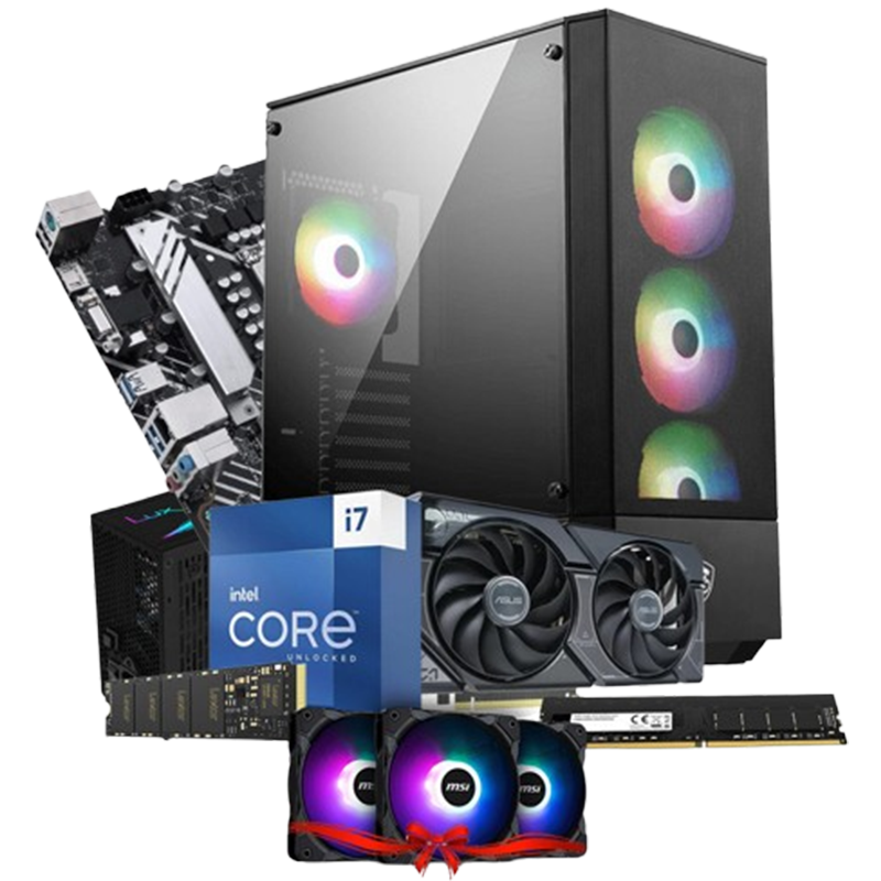 Pc Gamer Cœur De Dragon i7 13é RTX 4060 Ti 32Go 1To SSD En Tunisie